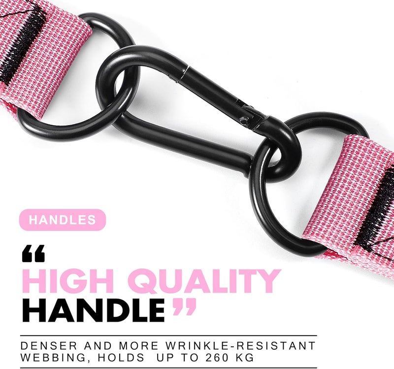 HPYGN Exercise Handle, Replacement Fitness Equipment for Pilates, Yoga, Strength Trainer, Pull Down Home Gym Red, Grey, Blue Working Out Handle - Image 5